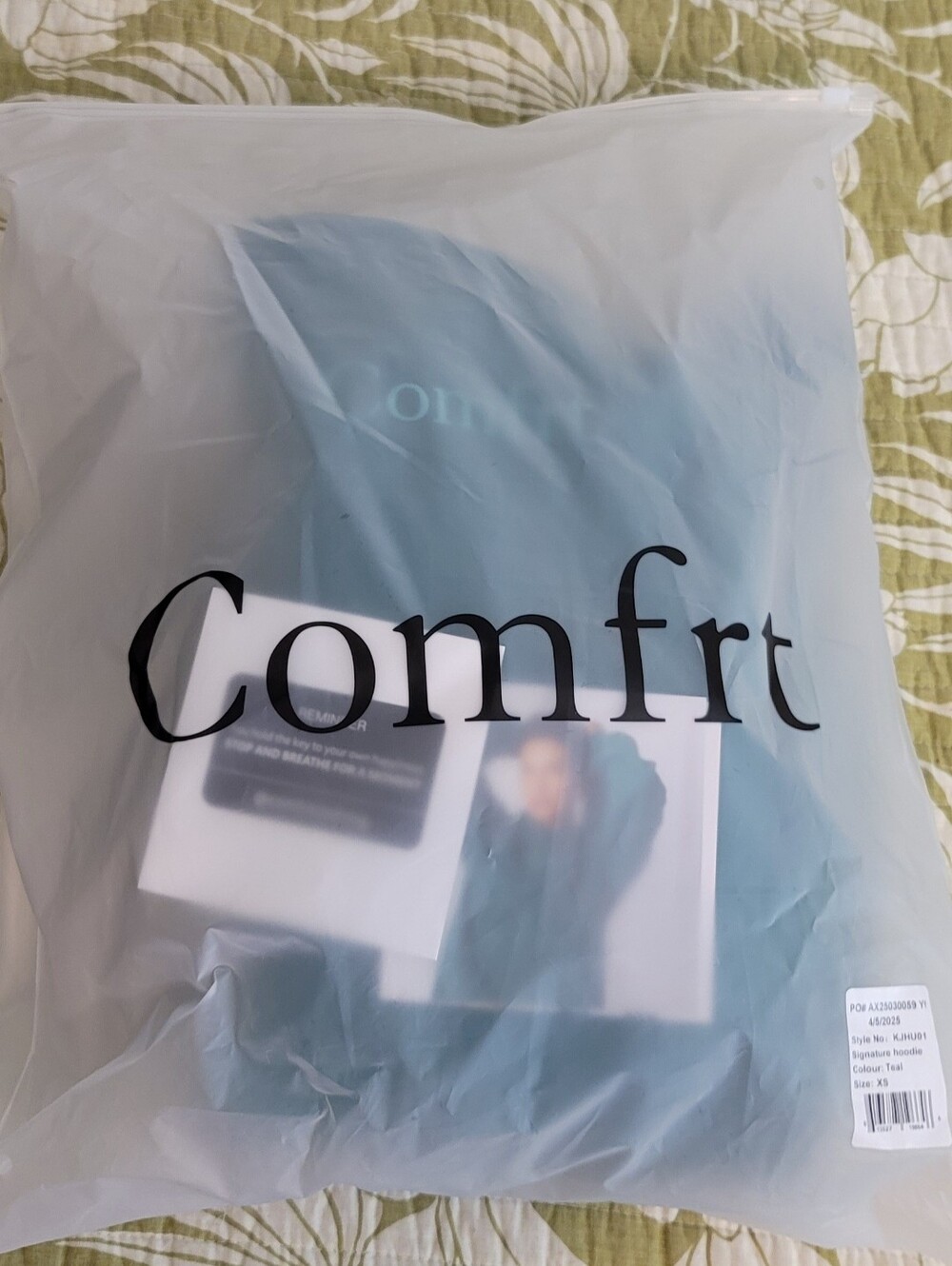 Comfort Teal Cozy Comforter - Soft Teal Bedding